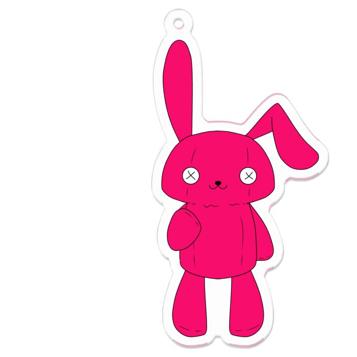 アクリルキーホルダー - 70 x 70 (mm)