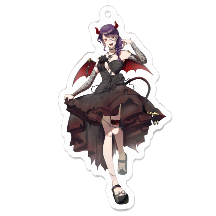アクリルキーホルダー - 70 x 70 (mm)