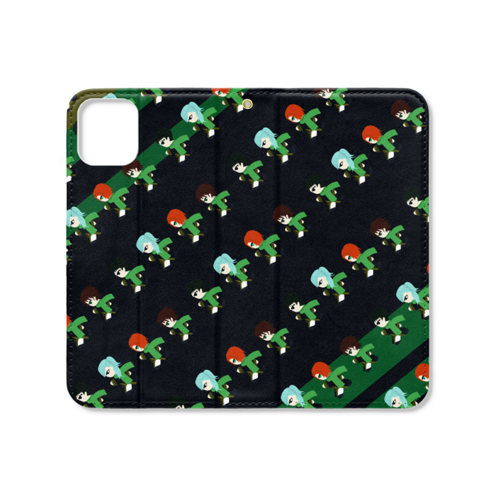 手帳型iPhoneケース(ベルトなし) - iPhone 11 - ストラップ穴 あり