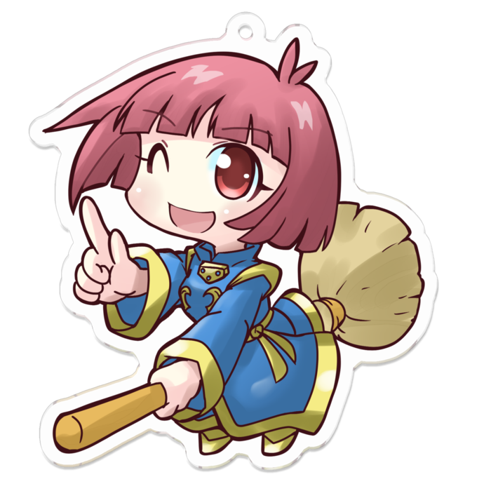 アクリルキーホルダー - 70 x 70 (mm)