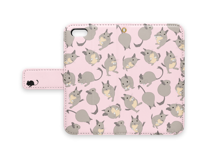 手帳型iPhoneケース - iPhone5 - ライトピンク