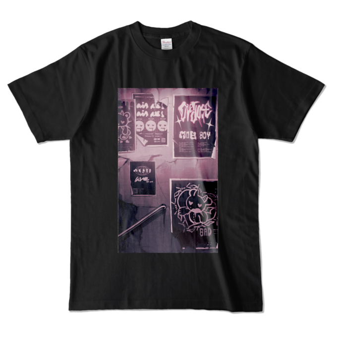 カラーTシャツ - L - ブラック （濃色）