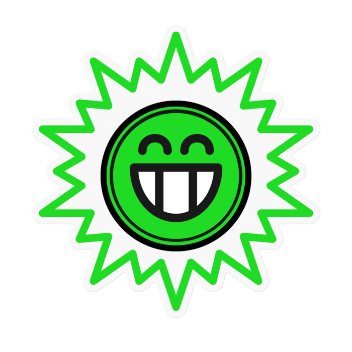 ステッカー - 100 x 100 (mm)