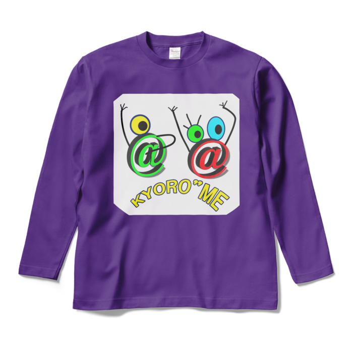 ロングスリーブTシャツ - M - パープル