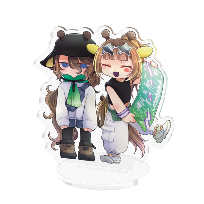 アクリルフィギュア - 70x70mm