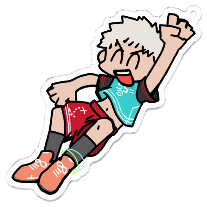 アクリルキーホルダー - 70 x 70 (mm)