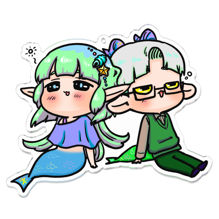 アクリルキーホルダー - 100 x 100 (mm)