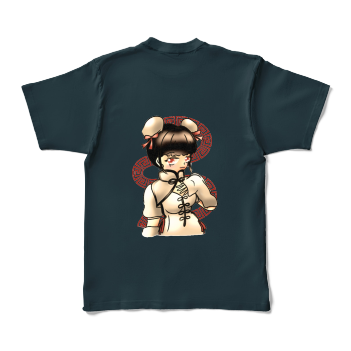 カラーTシャツ - XL - デニム (濃色)