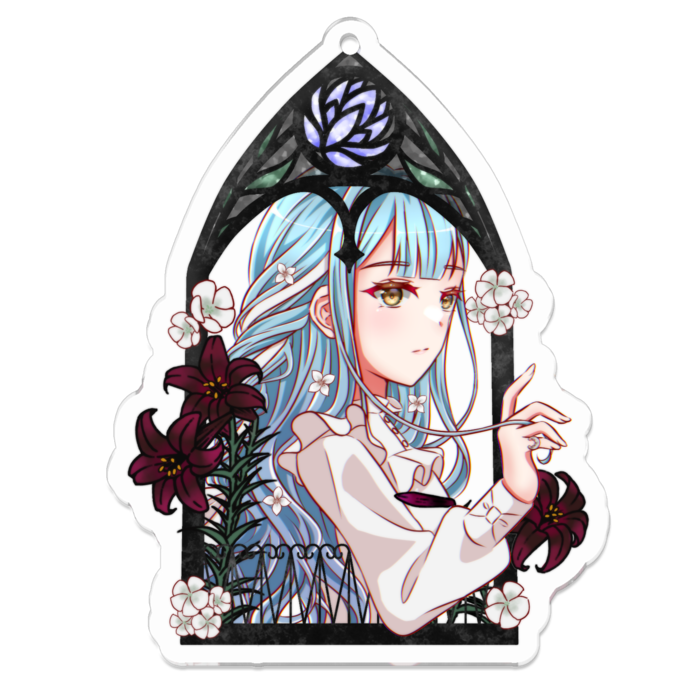 アクリルキーホルダー - 70 x 70 (mm)