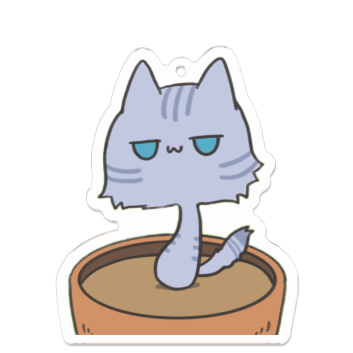 アクリルキーホルダー - 70 x 70 (mm)