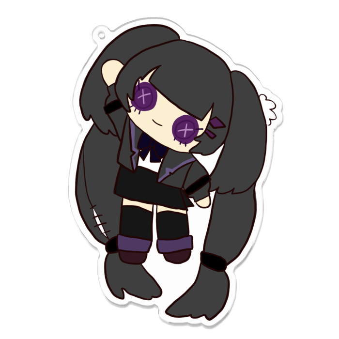 アクリルキーホルダー - 100 x 100 (mm)