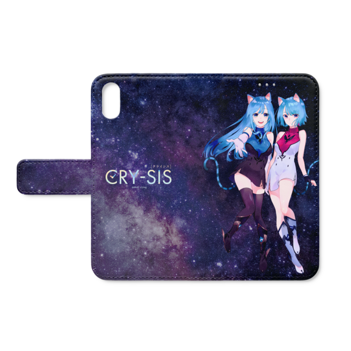 手帳型iPhoneケース - iPhone XS / X - ストラップ穴 なし