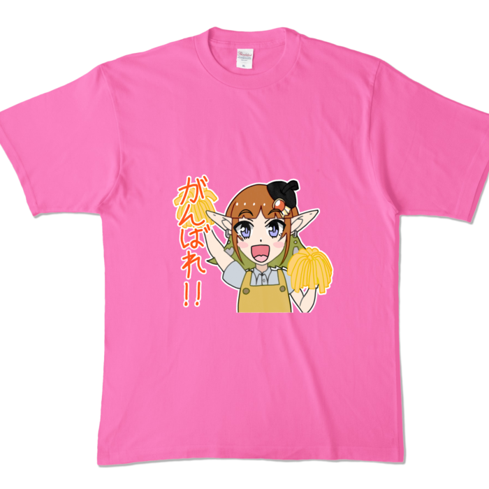 カラーTシャツ - XL - ピンク (濃色)