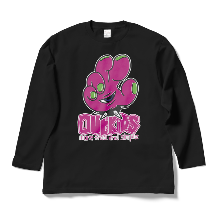 ロングスリーブTシャツ - L - ブラック