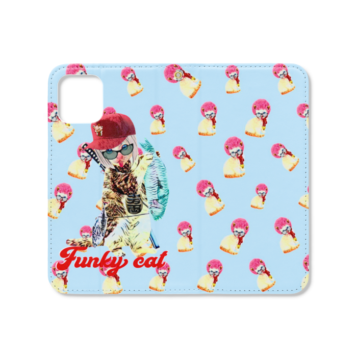 手帳型iPhoneケース（ベルトなし） - iPhone 11 Pro - ストラップ穴 あり