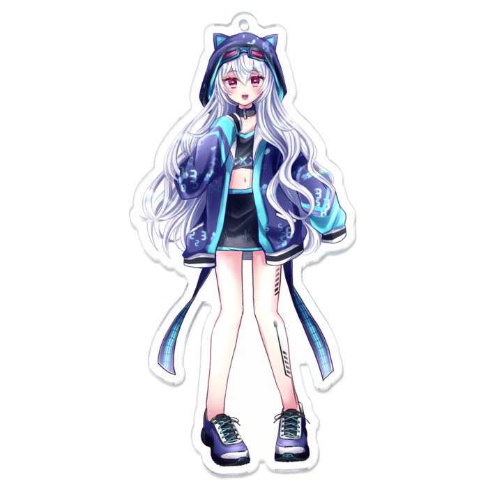 アクリルキーホルダー - 100 x 100 (mm)