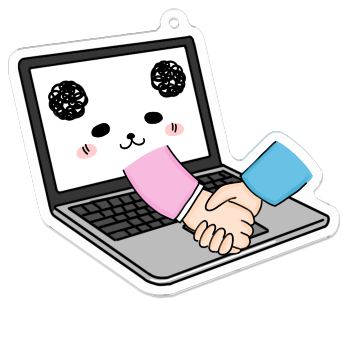 アクリルキーホルダー - 70 x 70 (mm)