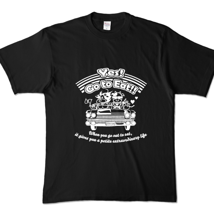 カラーTシャツ - XL - ブラック (濃色)