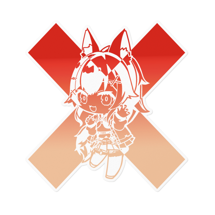ステッカー - 160 x 160 (mm)