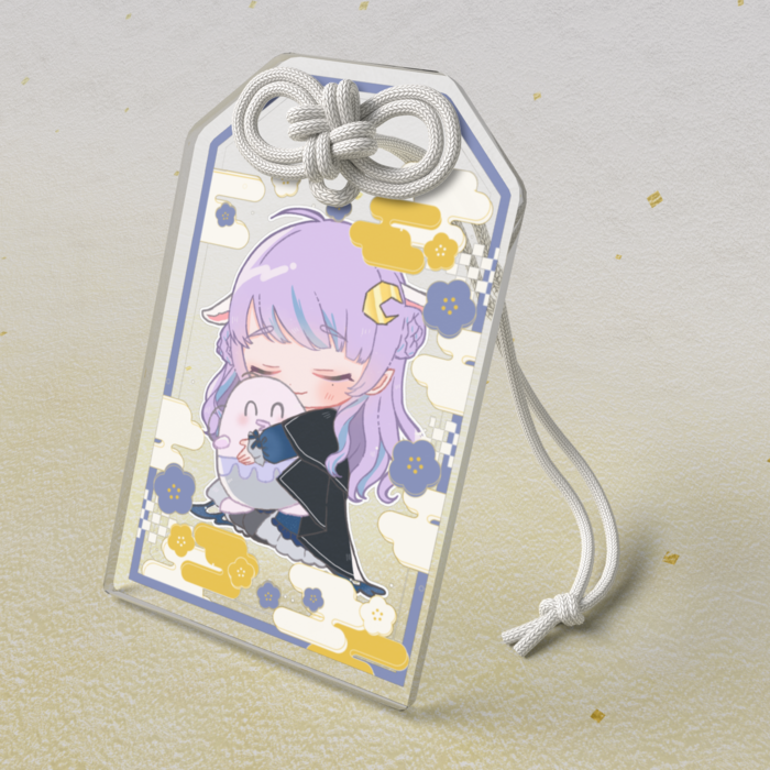 アクリルお守り - 50 × 80mm