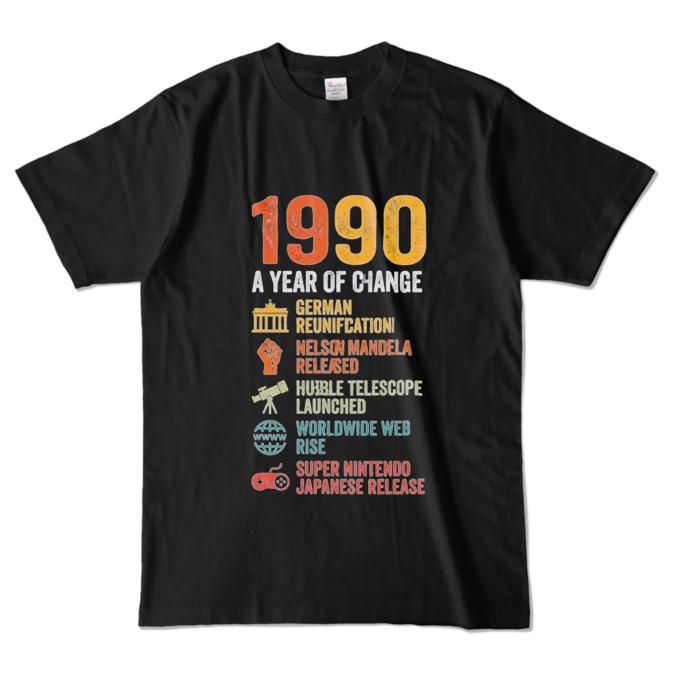 カラーTシャツ - L - ブラック (濃色)