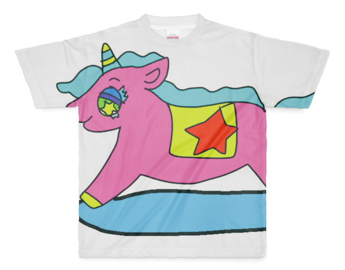 フルグラフィックTシャツ - M - 正面印刷のみ