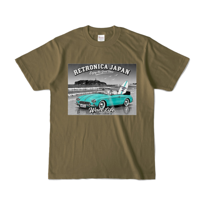 カラーTシャツ - S - オリーブ (濃色)