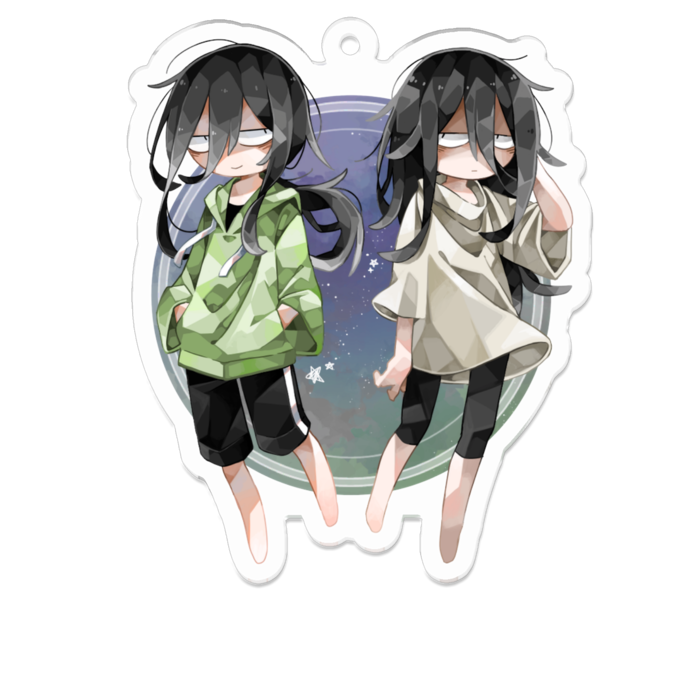 アクリルキーホルダー - 70 x 70 (mm)