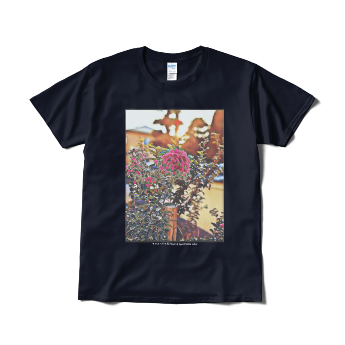 オリジナル デザイン Tシャツ - L - ネイビー