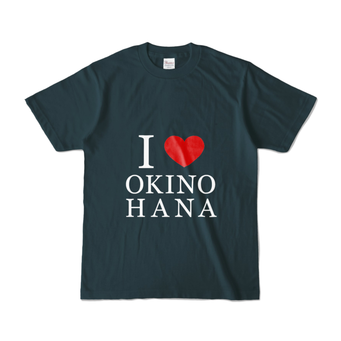 カラーTシャツ - S - デニム (濃色)(1)