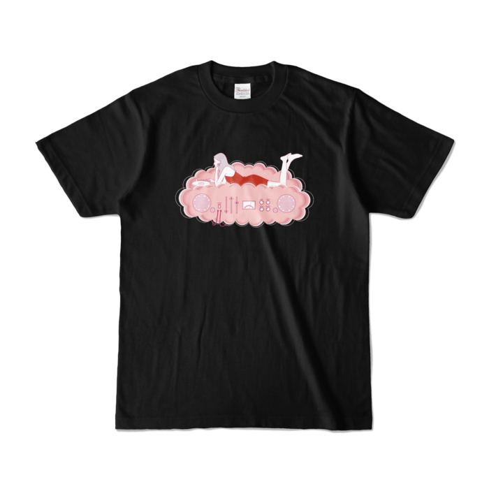 カラーTシャツ - S - ブラック (濃色)