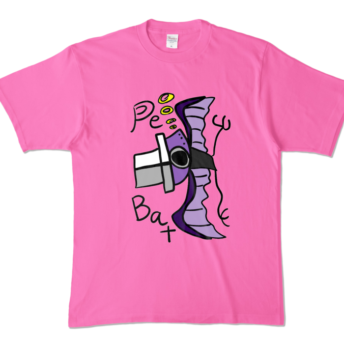 カラーTシャツ - XL - ピンク (濃色)