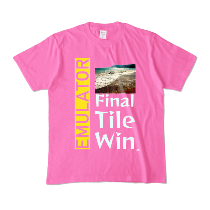 カラーTシャツ - M - ピンク (濃色)