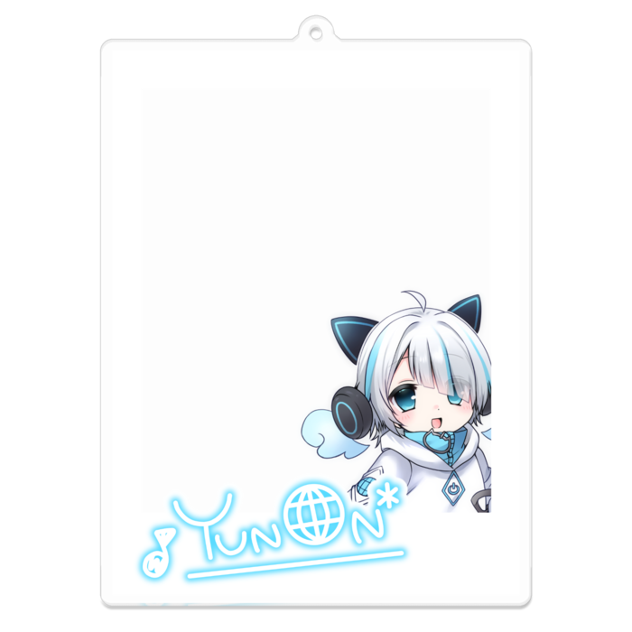 アクリルキーホルダー - 100 x 100 (mm)