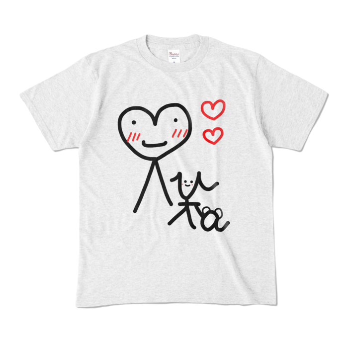 カラーTシャツ - M - アッシュ (淡色)