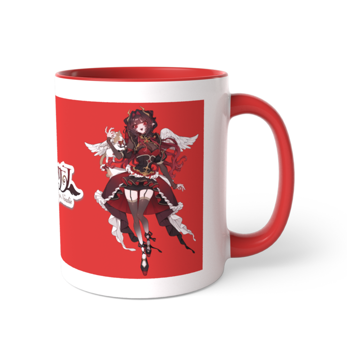 ツートンカラーマグカップ - 直径 8.2cm / 高さ 9.5cm