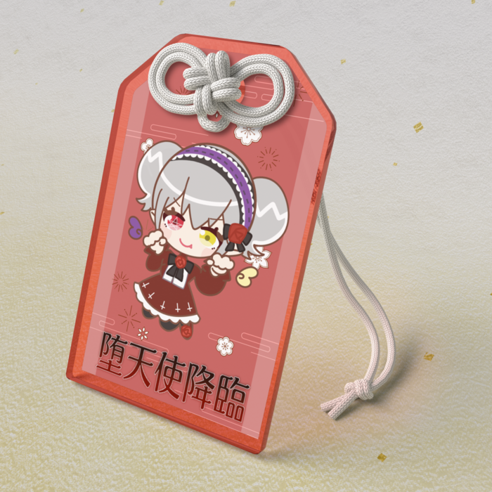 アクリルお守り - 50 × 80mm