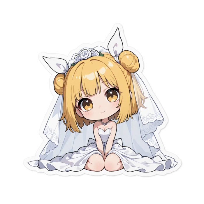 ステッカー - 100 x 100 (mm)(キャラのみ)