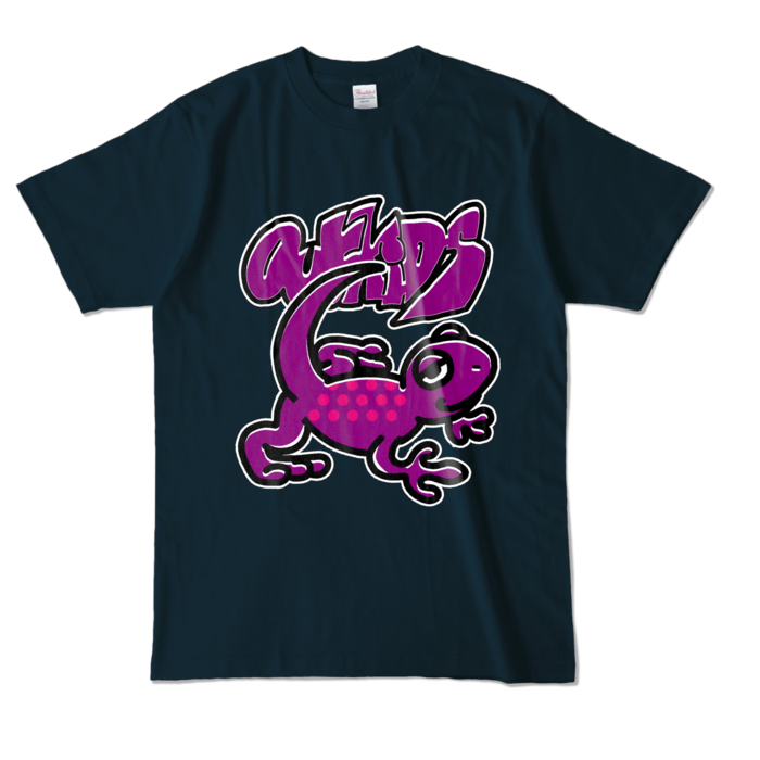 カラーTシャツ - L - ネイビー (濃色)