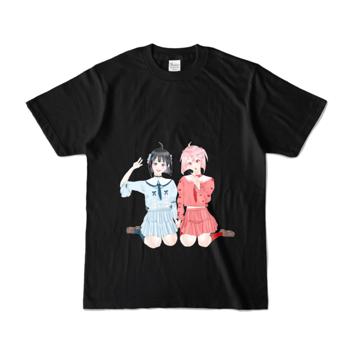 カラーTシャツ - S - ブラック (濃色)
