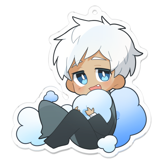 アクリルキーホルダー - 70 x 70 (mm)