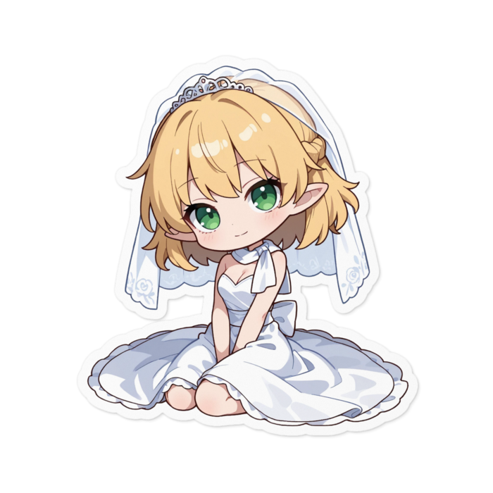 ステッカー - 100 x 100 (mm)(キャラのみ)