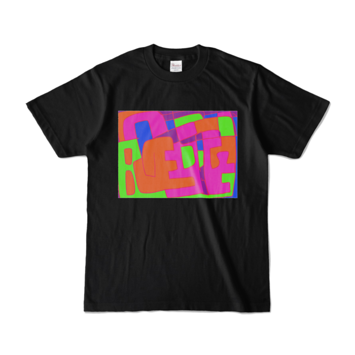 カラーTシャツ - S - ブラック (濃色)