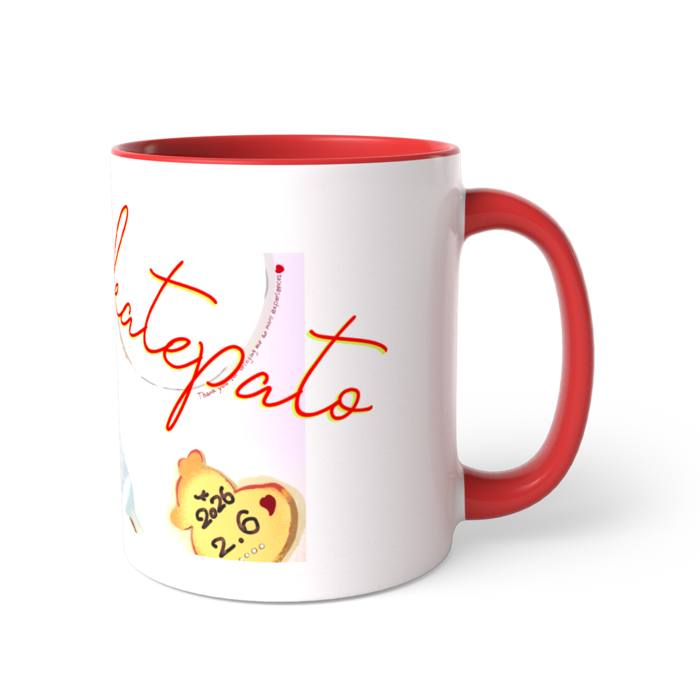 ツートンカラーマグカップ - 直径 8.2cm / 高さ 9.5cm