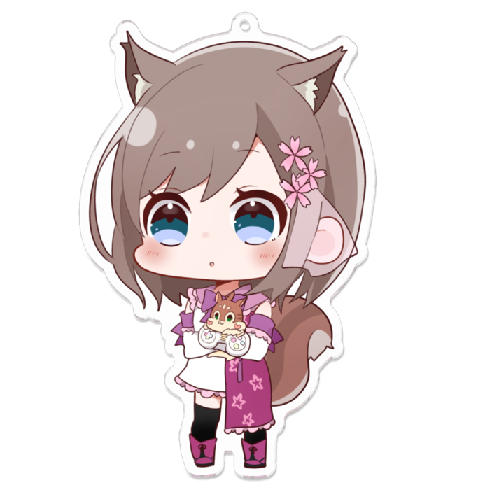 アクリルキーホルダー - 100 x 100 (mm)