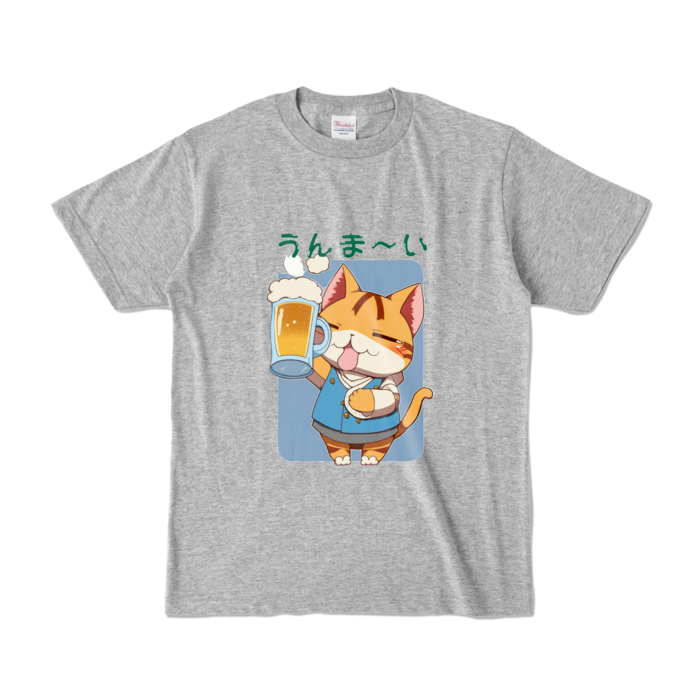 カラーTシャツ - S - 杢グレー (濃色)