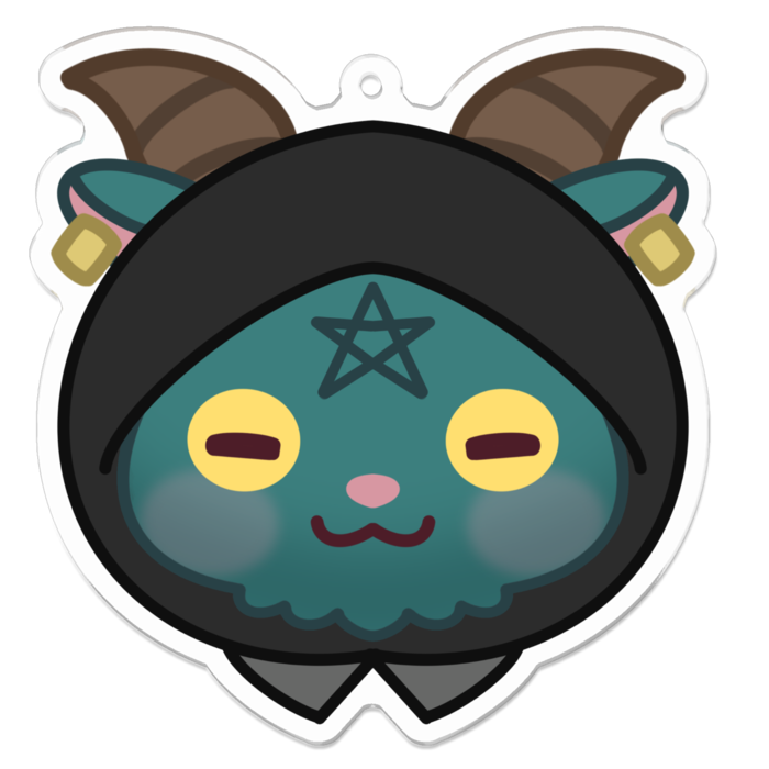 アクリルキーホルダー - 70 x 70 (mm)