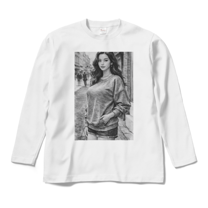 ロングスリーブTシャツ - M - ホワイト