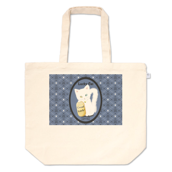 白猫オッドアイver＿002ブルー