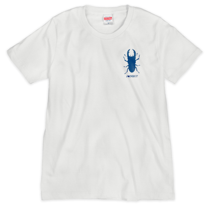 オオクワTシャツ(ホワイト S)